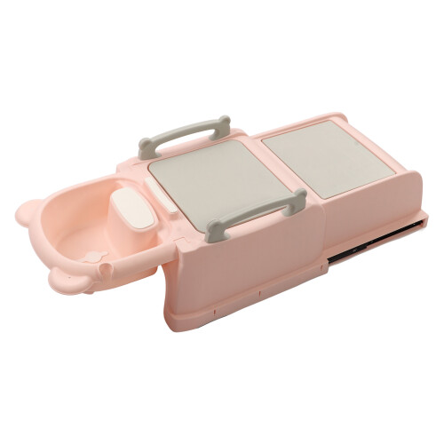 Kid Retractable Shampoo Chair with Removable Basin 2