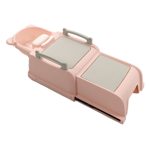Kid Retractable Shampoo Chair with Removable Basin 1
