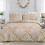 (Patchwork Blue, Single) Premium Microfiber Printed Duvet Quilt Cover Set – Floral Patchwork Bedding, Single to Super King 10