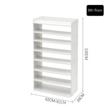 (8-Tier , Extended Width?82CM) AceHome 5/6/7/8-Tier Shoe Rack for Entryway