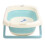 Collapsible Baby Bathtub Temperature Sensing Drain 15
