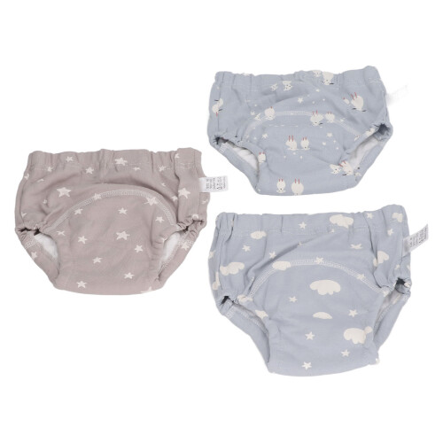 3pcs Baby Absorbent Training Pants Reusable 1