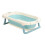 Collapsible Baby Bathtub Temperature Sensing Drain 7