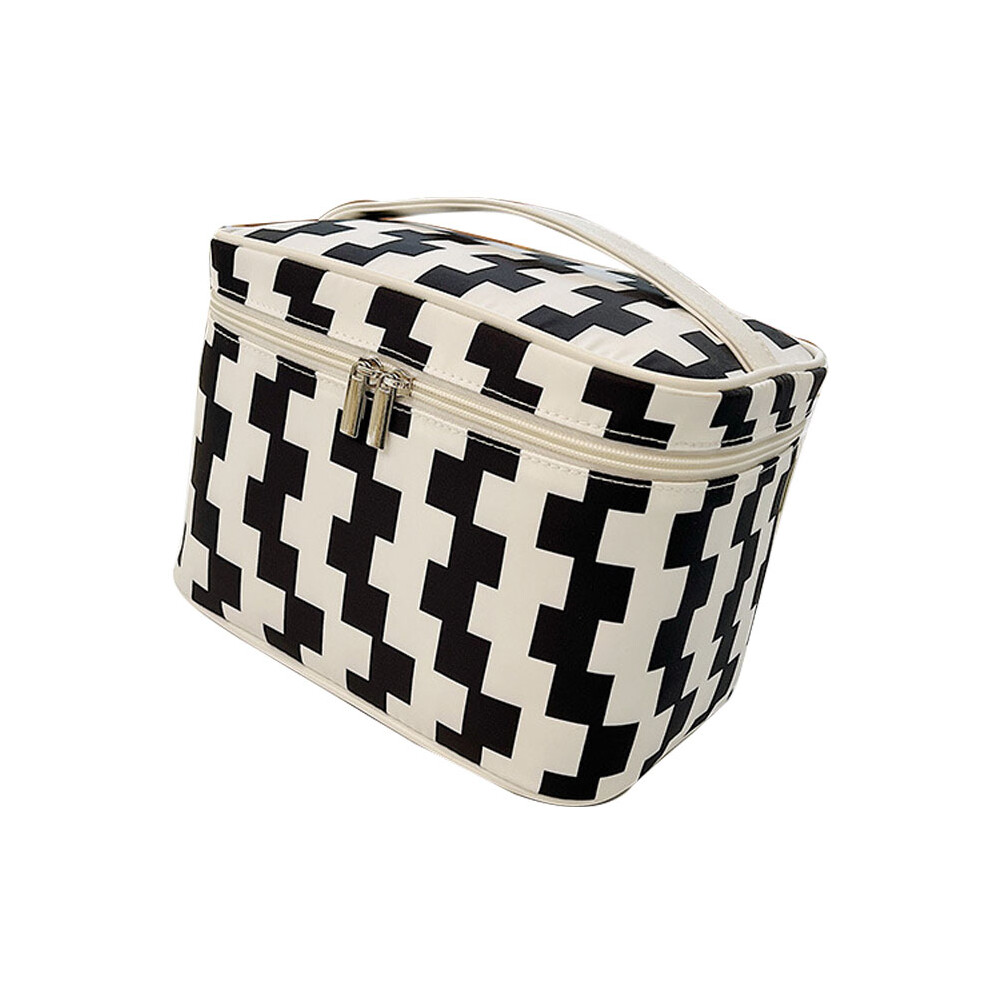 Makeup Bag Large Capacity Glossy Zipper Travel