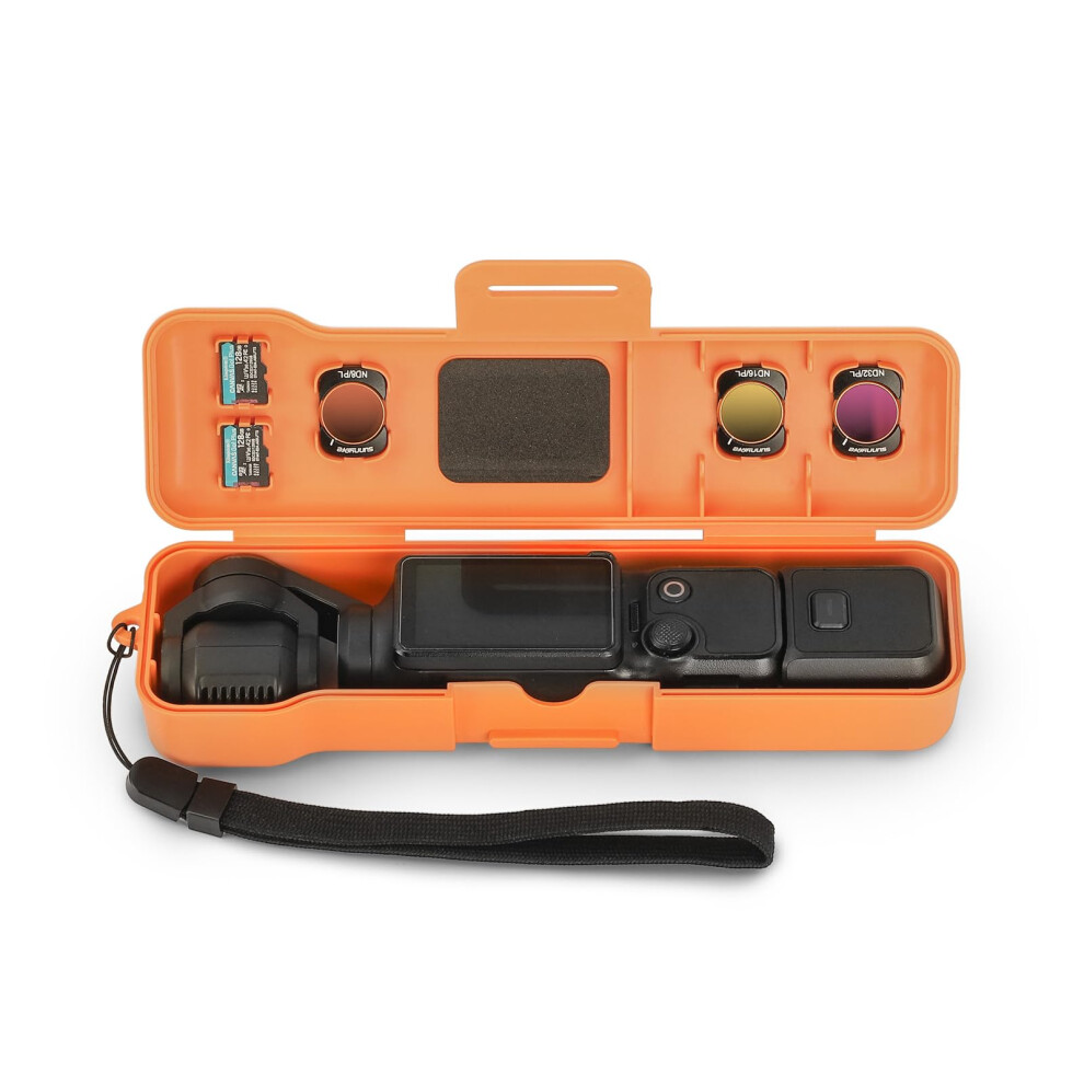 Waterproof Travel Case For Dji Osmo Pocket 3 With Cpl/Nd Filter Compartments 6947110814247