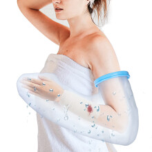 Waterproof Full Arm Cast Protector for Shower, Reusable Adult Cast Cover, Fits Wrists and Arms, Durable and Adjustable Design