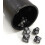 PU Leather Dice Cup, Gaming Shaker Container, Party Tabletop Game Accessory, Durable Black Design 2