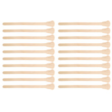 20 Stück Holz Wachs-Stäbchen für Gesicht & Körper Haarentfernung, Gitarrenform