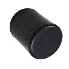 Dices Cup PU Leather Dice Rolling Cup Comfortable Shaker Container for Tabletop Board Games Dice Game Accessories