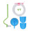 Pee Training Toilet Children Cartoon Funny Aiming 13