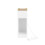 Mesa de Cabeceira SoBuy 20cm com USB, Branco e Madeira 1