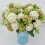Artificial Hydrangea 10 in 1 Blue Realistic Easy 8