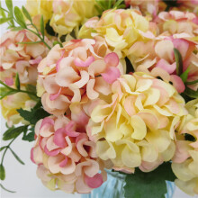 Artificial Hydrangea 10 in 1 Blue Realistic Easy