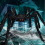 Spider web decoration 6.6FT Hairy Giant Spider Halloween 4