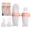 3 in 1 Baby Feeding Bottle 3pcs Soft Nipple 1