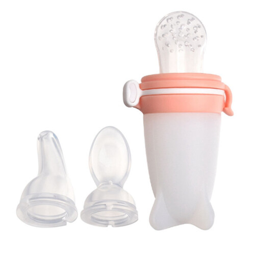 3 in 1 Baby Feeding Bottle 3pcs Soft Nipple 1