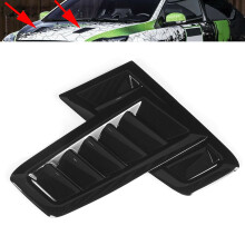 Universal glänzende schwarze Fronthaubenlufteinlässe für Focus RS MK2 Stil