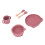 Baby Feeding Set Cute Bear Shape Soft Safe 6