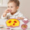 Baby Feeding Set Cute Bear Shape Soft Safe 12
