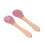 Baby Feeding Set Cute Bear Shape Soft Safe 14