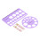 Flange Measurement Tool Sizing Nipple Rulers Set 1