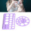 Flange Measurement Tool Sizing Nipple Rulers Set 12