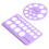 Flange Measurement Tool Sizing Nipple Rulers Set 5