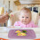Silicone Suction Placemat with 4 Toy Tethers 12