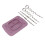 Silicone Suction Placemat with 4 Toy Tethers 9