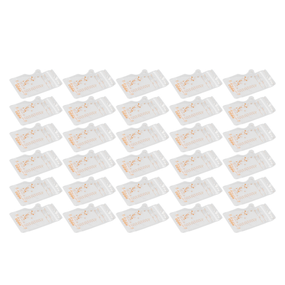 30PCS Breastmilk Storage Bags 250ml Doubled Sealed
