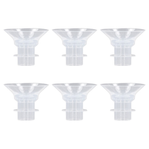 6pcs Flange Inserts Hands Free Bust Pump Wearable