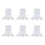 6pcs Flange Inserts Hands Free Bust Pump Wearable 10