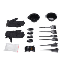 26Pcs Hair Dye Kit Hair Tinting Bowl Dye Brush Ear