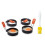 5PCS Egg Rings Brush Set Thickened Stainless Steel 12