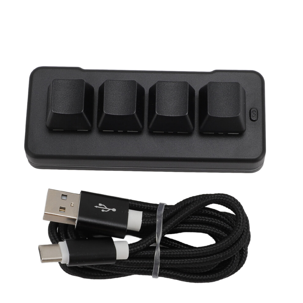 4 Key Keypad Mechanical Gaming Keyboard Wired Usb 8130196229717