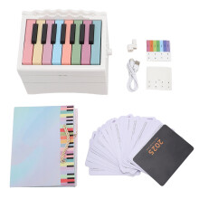 2025 Piano Calendar 15 Keys 27 Cards 52 Music