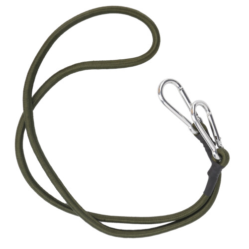 Schwerlast-Bungee-Kordel 120cm – Elastisches Gummiband mit Doppelhaken 2