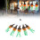 Halloween Pumpkin Lights Decorations LED Color 12