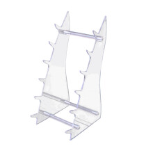 Exquisite Craft And Non-deformable Transparent 6 Slots Knife Holder
