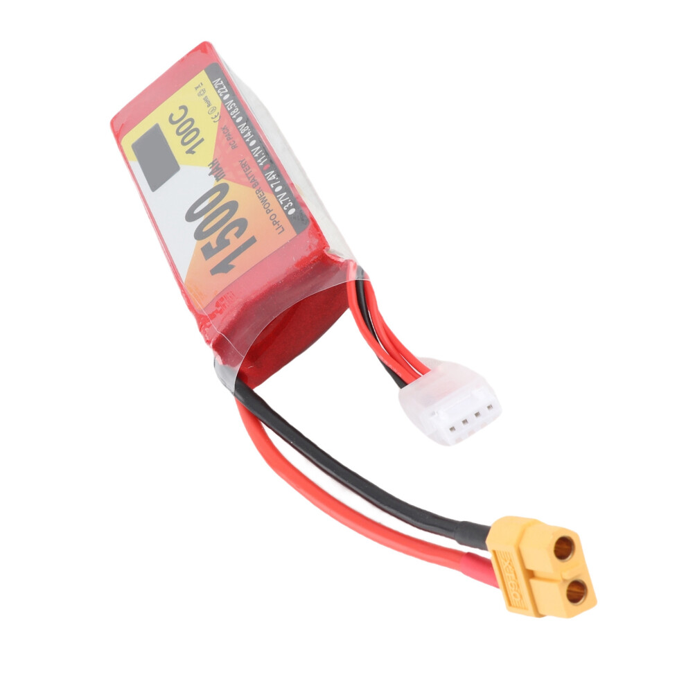 11.1V 1500Mah 100C 3S Lipo Battery With Xt60 Plug 8130196230638