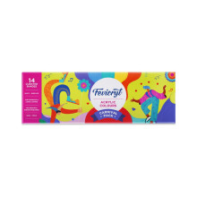 Fevicryl Carnival Kit, 10 ml x 14 Acrylic Colour in Art & Craft