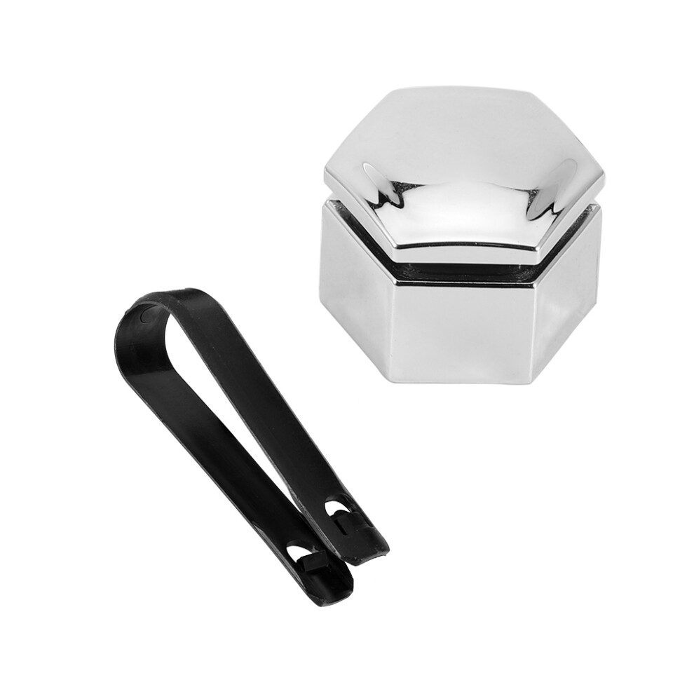 (Silver) 20Pcs Car Wheel Nut Caps Auto Hub Screw Cover Bolt Rims Exterior-image-OPC-PK7FSSM-NEW