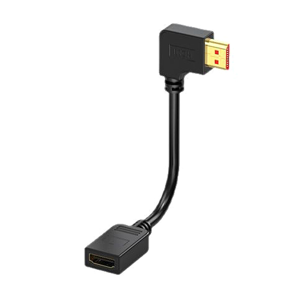 Fast Speed 4K60hz Hdtv Video Line Extender Cable-15Cm Left Bend 7732000000492