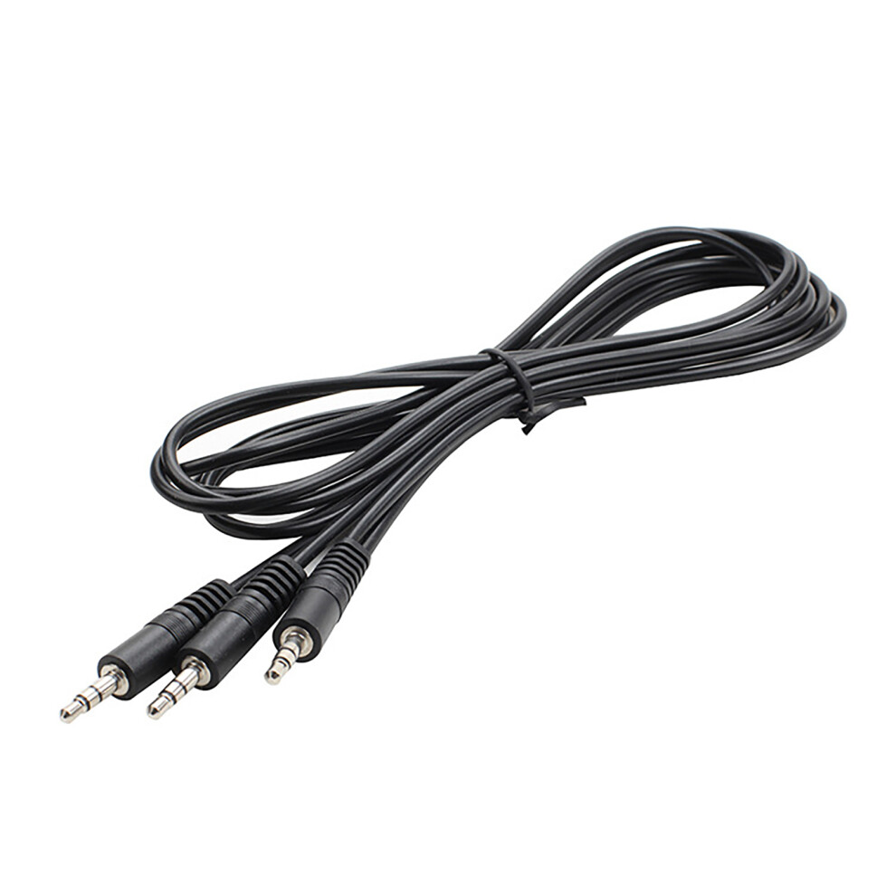3.5Mm Signal Y Splitter Cable Male To 2X3.5mm Male Adapter-1.5M 7732000001390