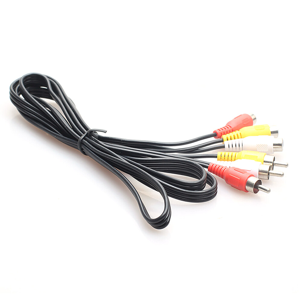 Composite Auditory Video Cable Extension Line 3Rca Male To-25Cm 7732000001444