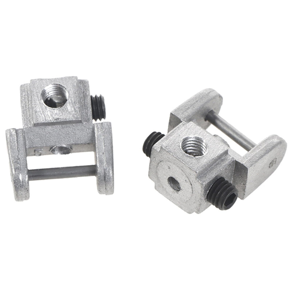 Double Scrollsaw Blade Holder Stainless Steel Clamps For Precision Woodcutting Projects, Durable And Resistant 6038364950635