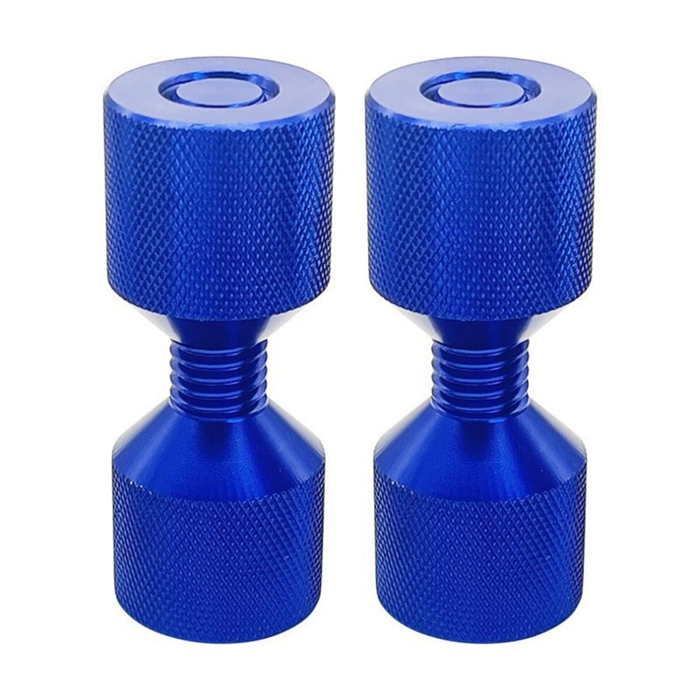 Hole Pins Set 1-1/8 Inch Aluminium 6061 2-Hole Flange Alignment Pins Blue For Precision Flange Alignment 6947110816005