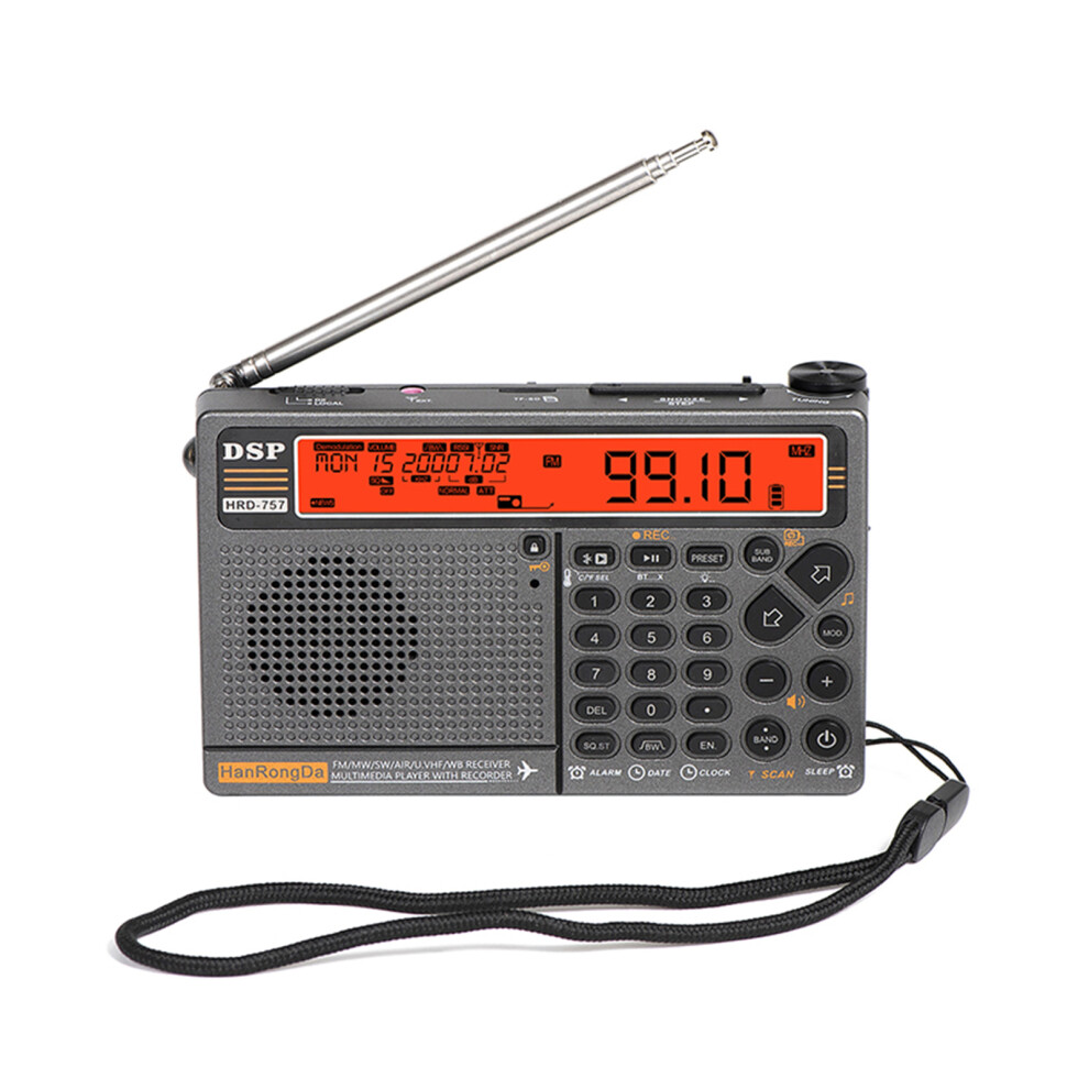 Hanrongda Hrd-757 Multi-Band Radio Fm Am Mw Sw 8130196231123