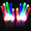 Halloween LED Lighted Up Gloves Colorful Glowing 8
