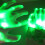 Halloween LED Lighted Up Gloves Colorful Glowing 12